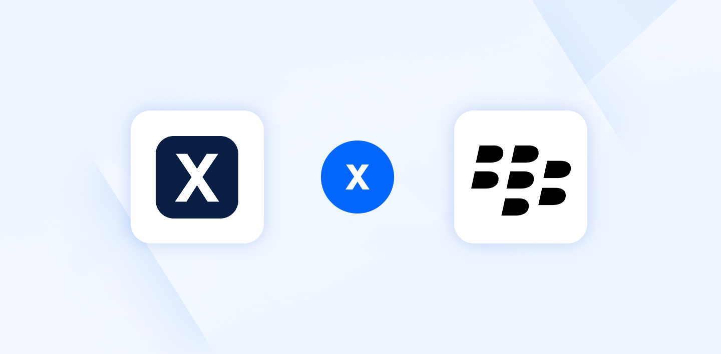 Internxt ja BlackBerry 