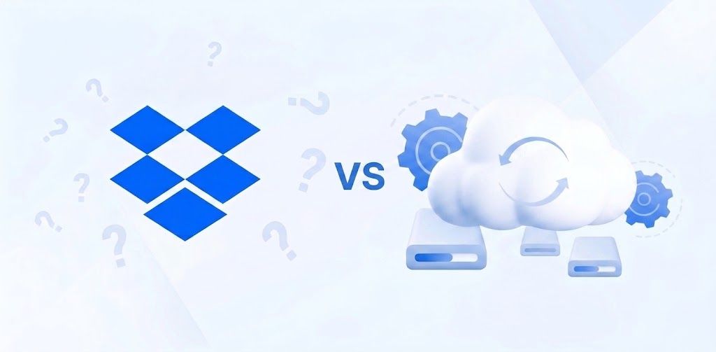 Dropbox vs Cloud Backup Tools 2026: Internxt, Backblaze, IDrive, Carbonite, vertailu