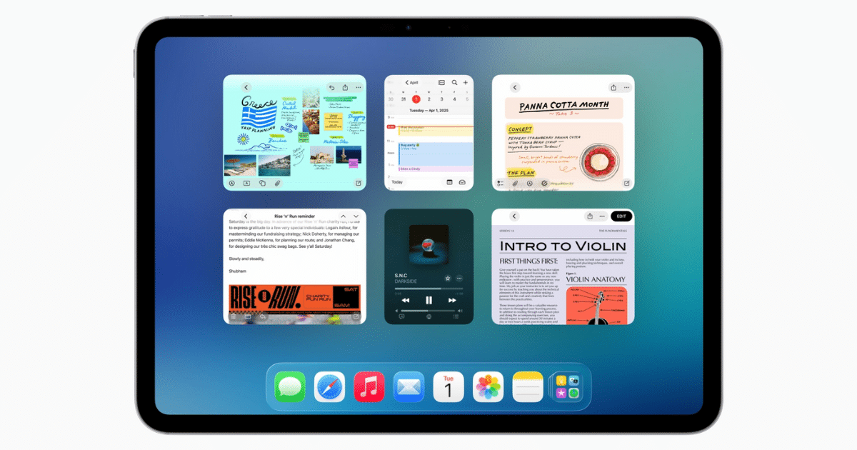 ipados 26 tuo vihdoin tosi Mac-tyylisen monitehtävän iPadiin