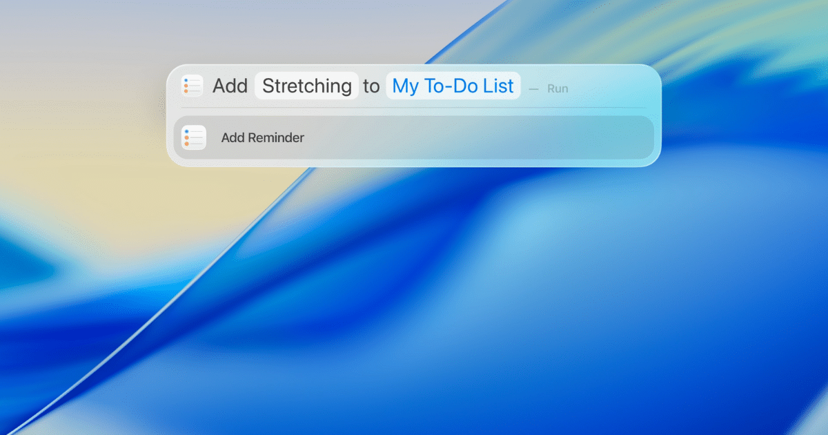 Spotlight in MacOS Tahoe saa suuren päivityksen pika 