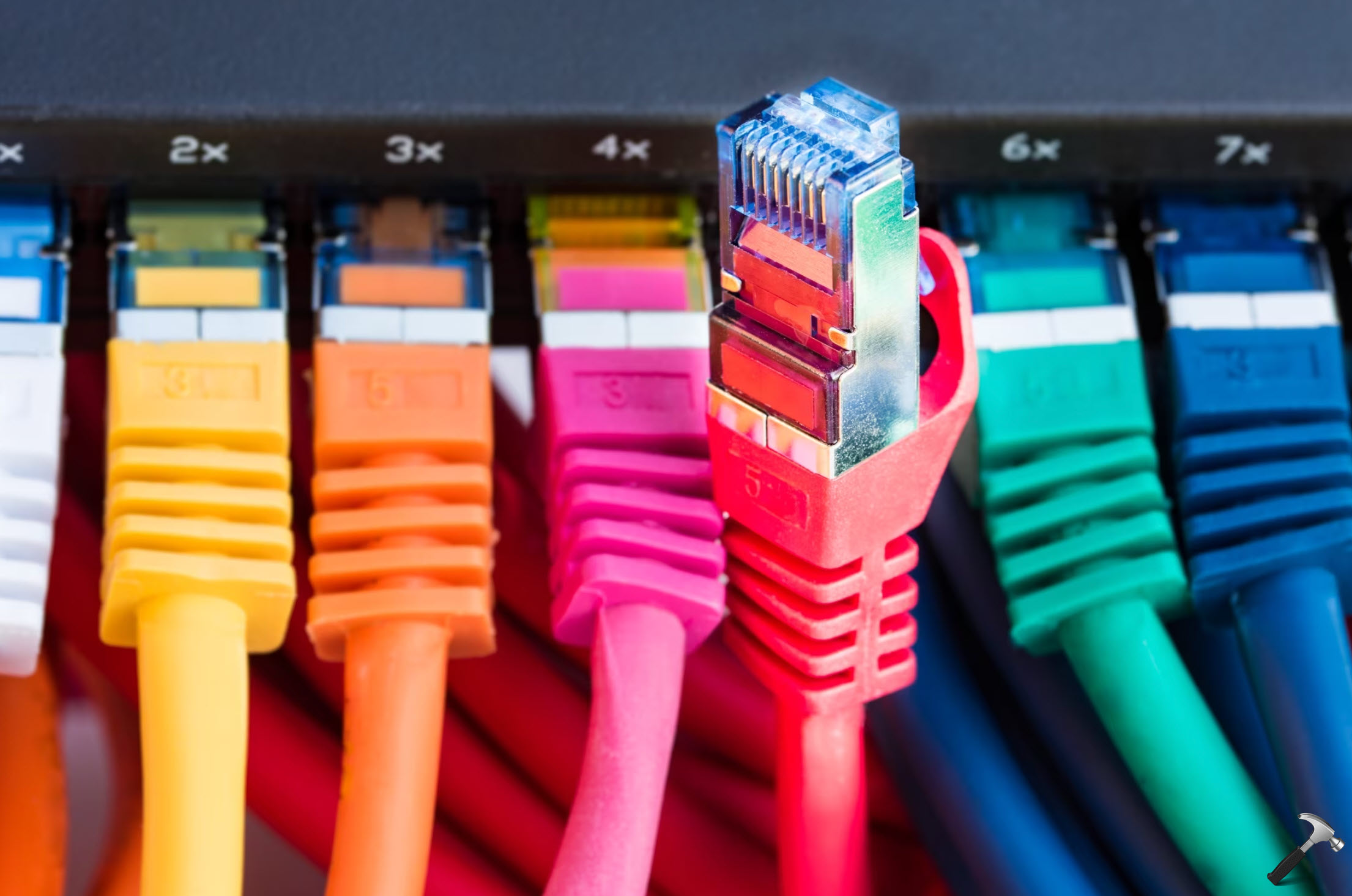 Korjaus: Ethernet-kaapelia ei ole kytketty kunnolla tai se saattaa olla rikki